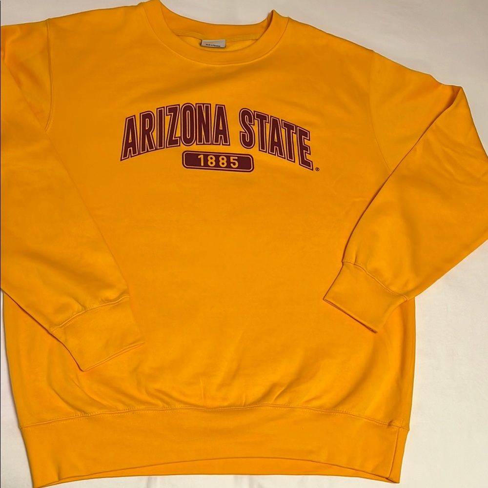 Arizona State Yellow sweatshirt